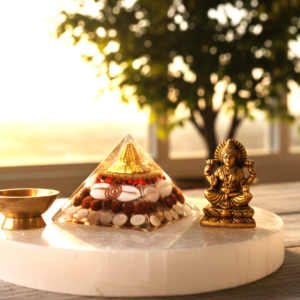 AdiCrystals Lakshmi Orgone Pyramid