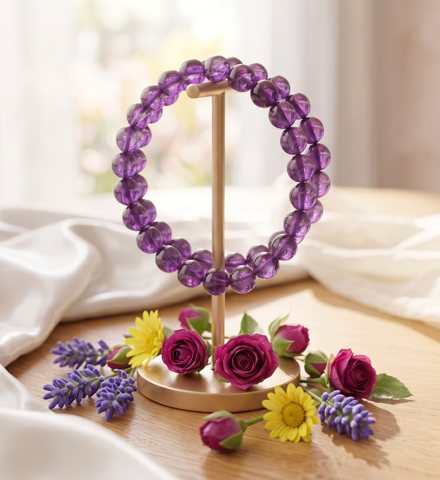 AdiCrystals Amethyst Bracelet