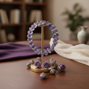 natural amethyst bracelet