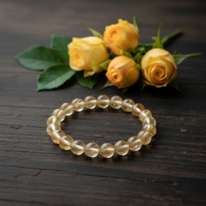 natural citrine bracelet