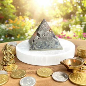 Pyrite Orgone Pyramid