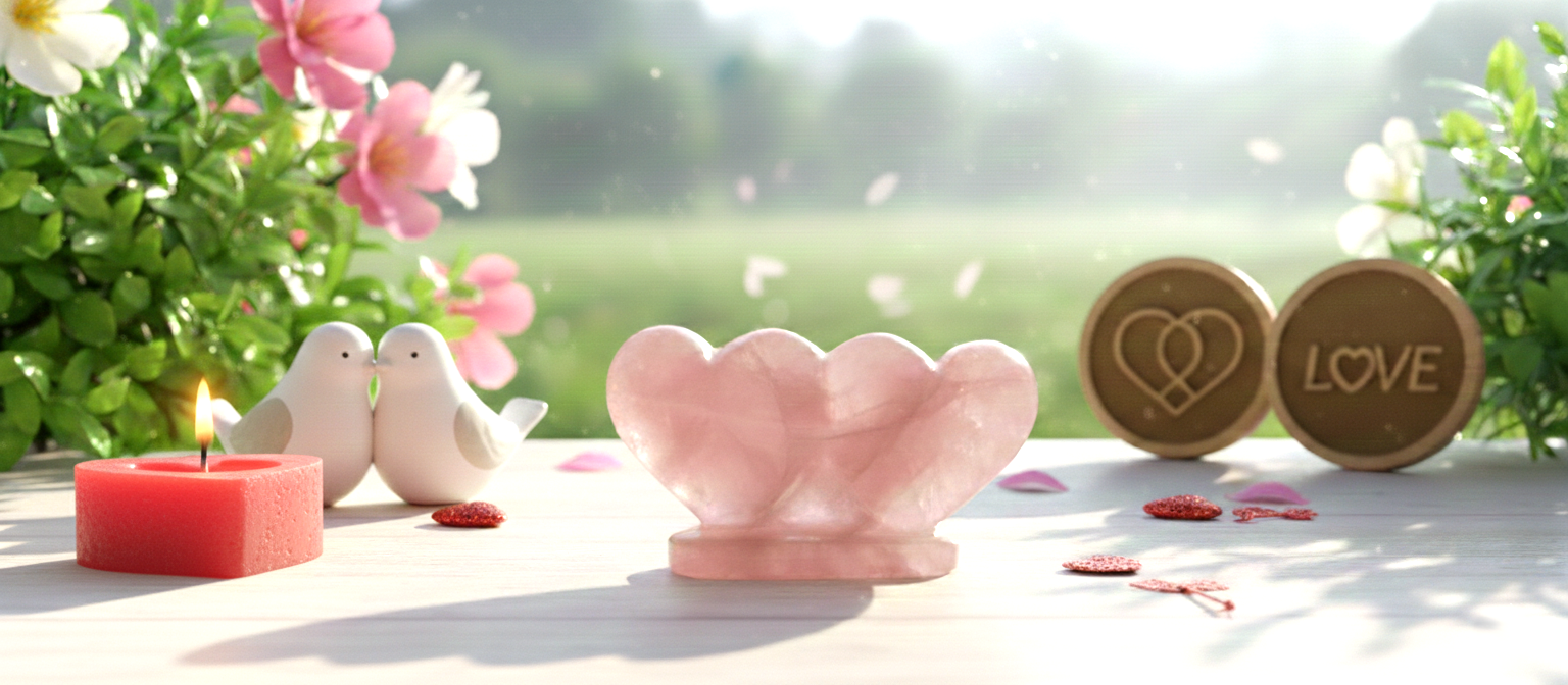 RoseQuartz DualHeart