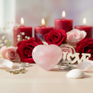Rose Quartz Heart