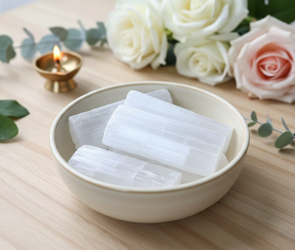 Natural Selenite Raw Stone