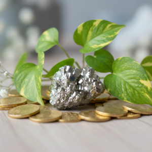 Natural Pyrite Cluster