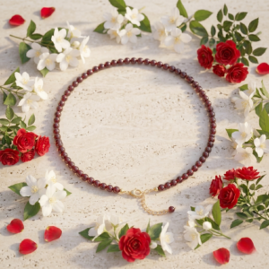 Garnet Anklet