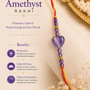 Amethyst Rakhi