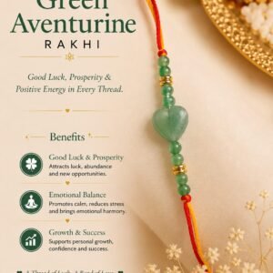 Green Aventurine Rakhi
