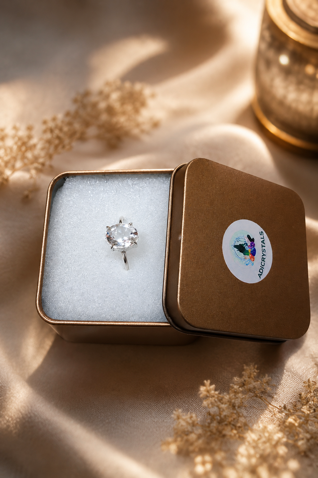 Clear Quartz Ring