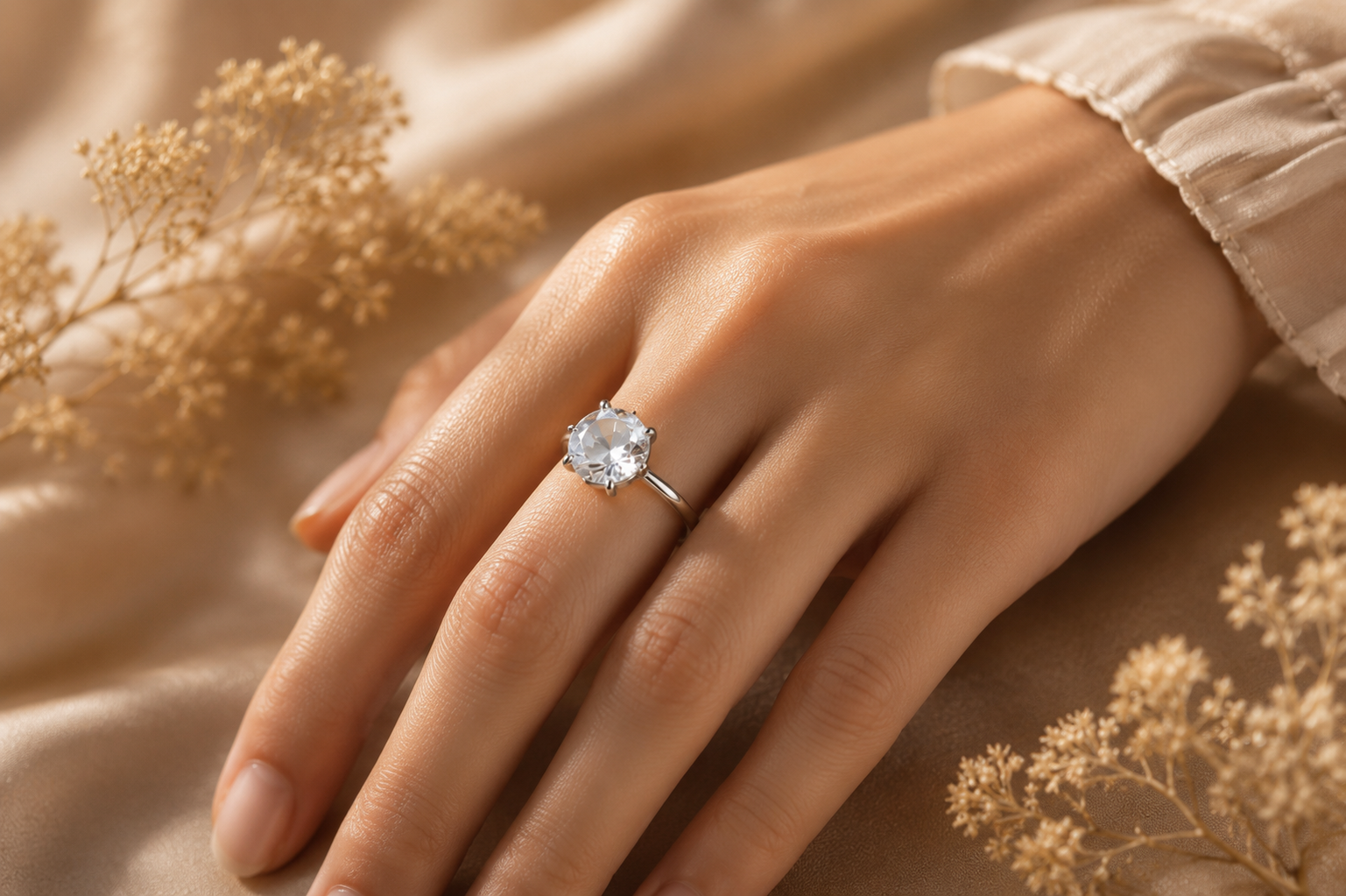Clear Quartz Ring