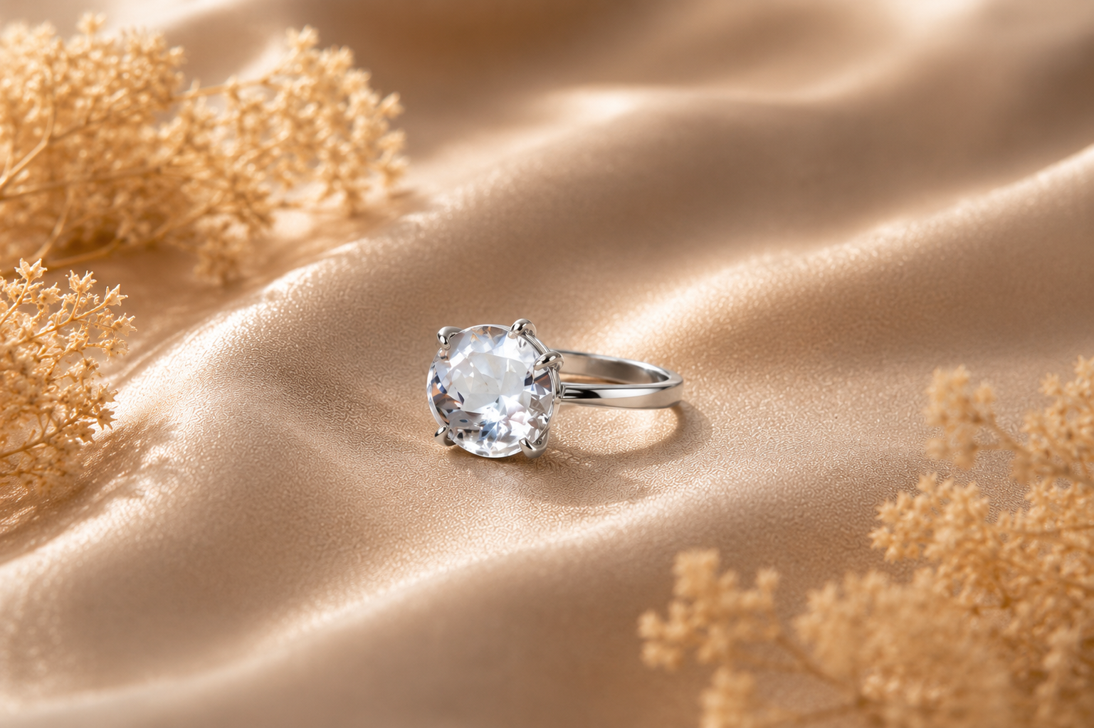 Clear Quartz Ring