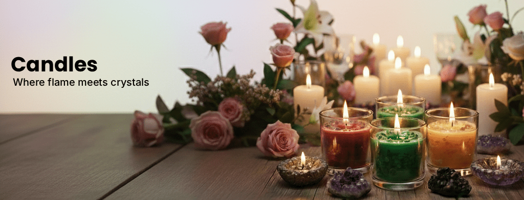 neelkanth crystals candles