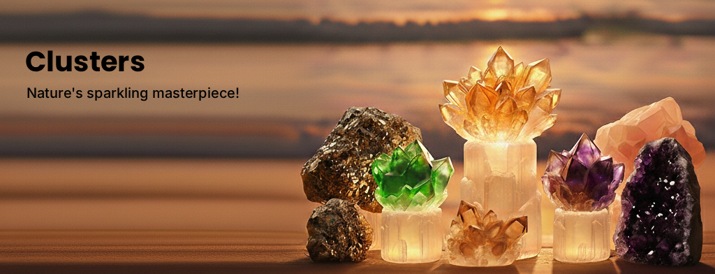 neelkanth crystals clusters